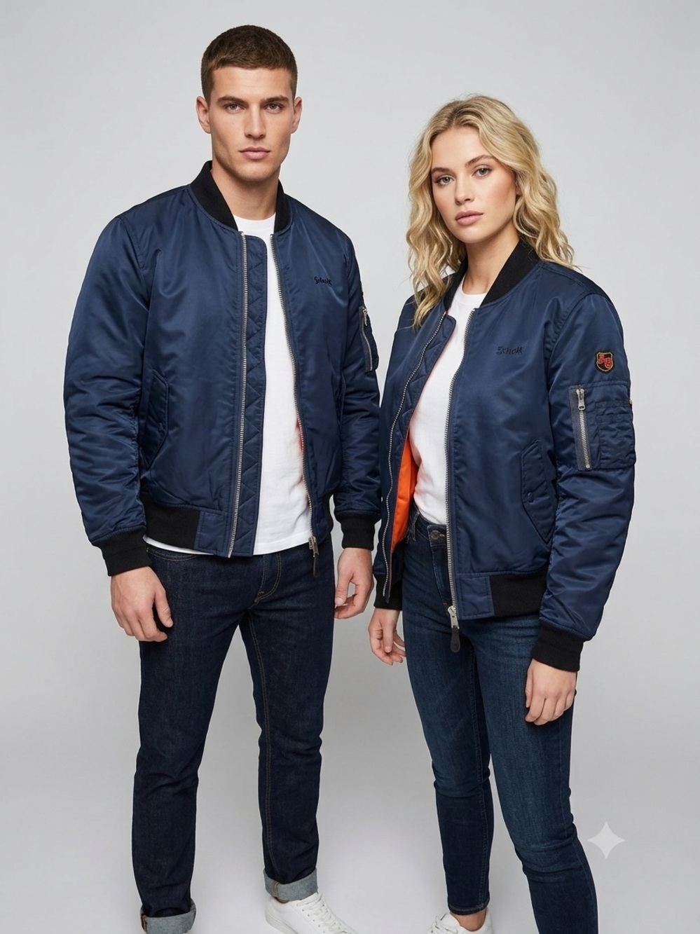 Bomber jacket -Schott and American College